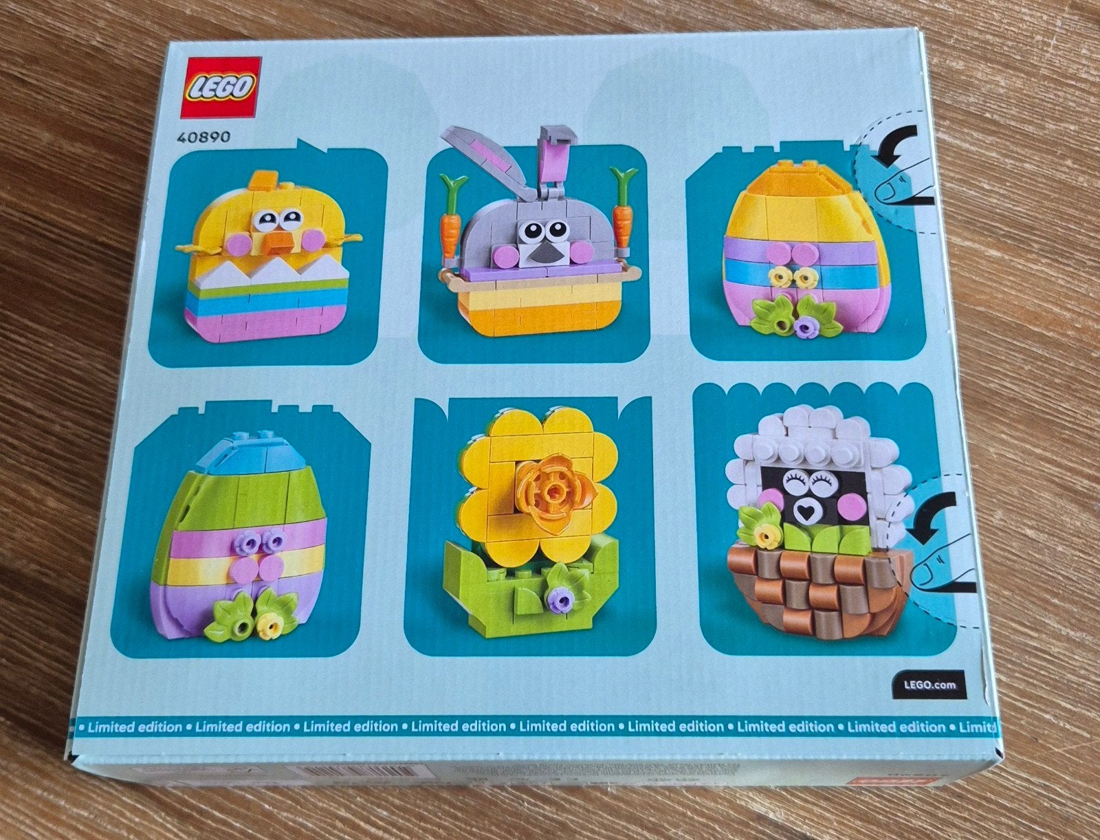 Lego 40890 Paas decoraties., Lego, Nieuw, Ophalen of Verzenden, Ongeopend/sealed