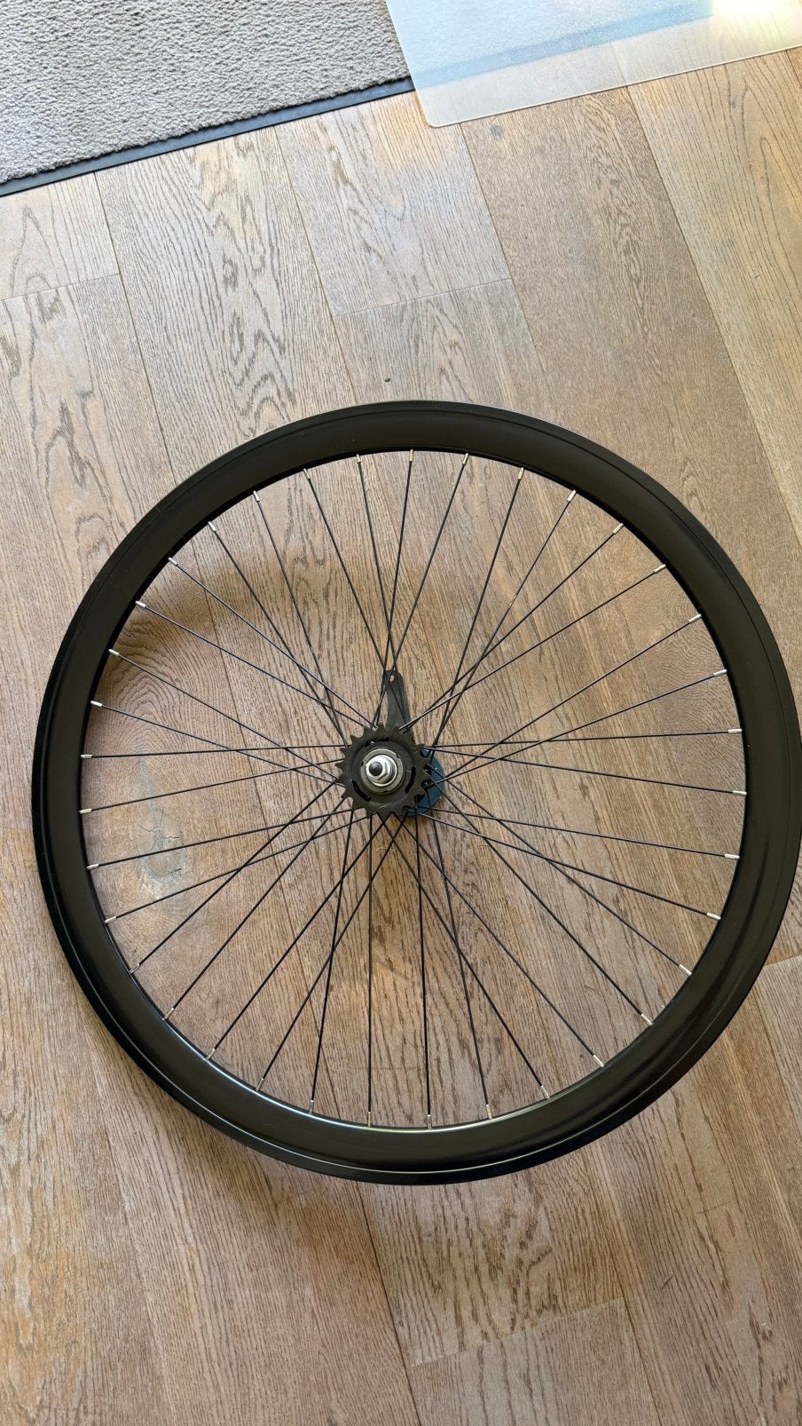 Veloretti Caféracer acherwiel, Nieuw, Aluminium, Stadsfiets, Ophalen