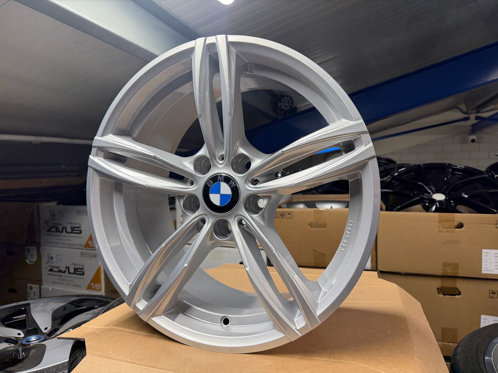 NIEUW 18inch BMW M3/M4 Style Breedset Velgen! 5x120 E90 F30, 18 inch, -, -, Banden en Velgen