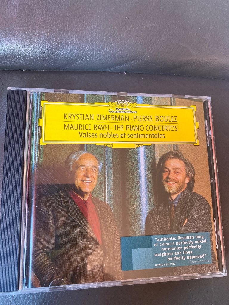 Ravel: Piano Concertos - Zimerman, Boulez, LSO (CD), Overige componisten, Soloconcert, Ophalen of Verzenden, Zo goed als nieuw