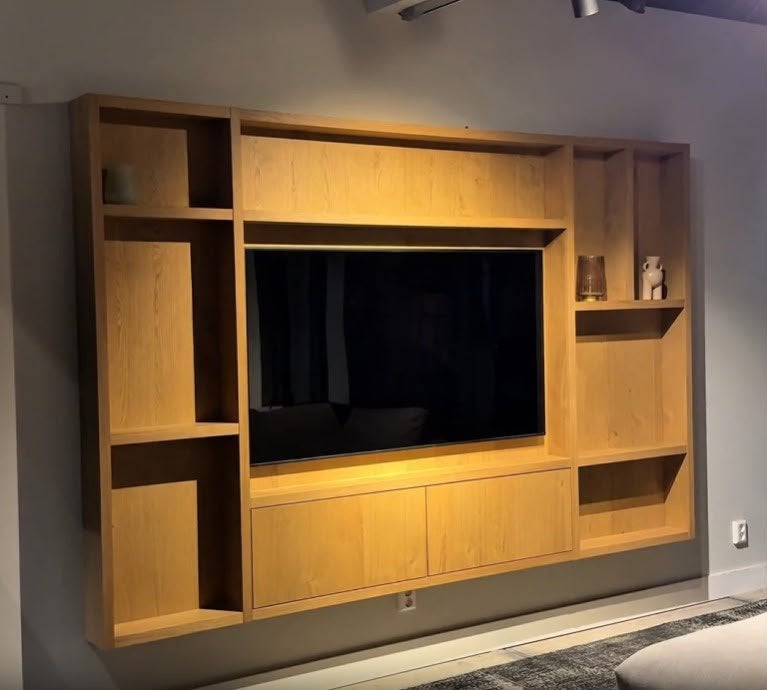 TV meubel showroommodel, Huis en Inrichting, Kasten | Televisiemeubels, Ophalen of Verzenden, Zo goed als nieuw, 200 cm of meer
