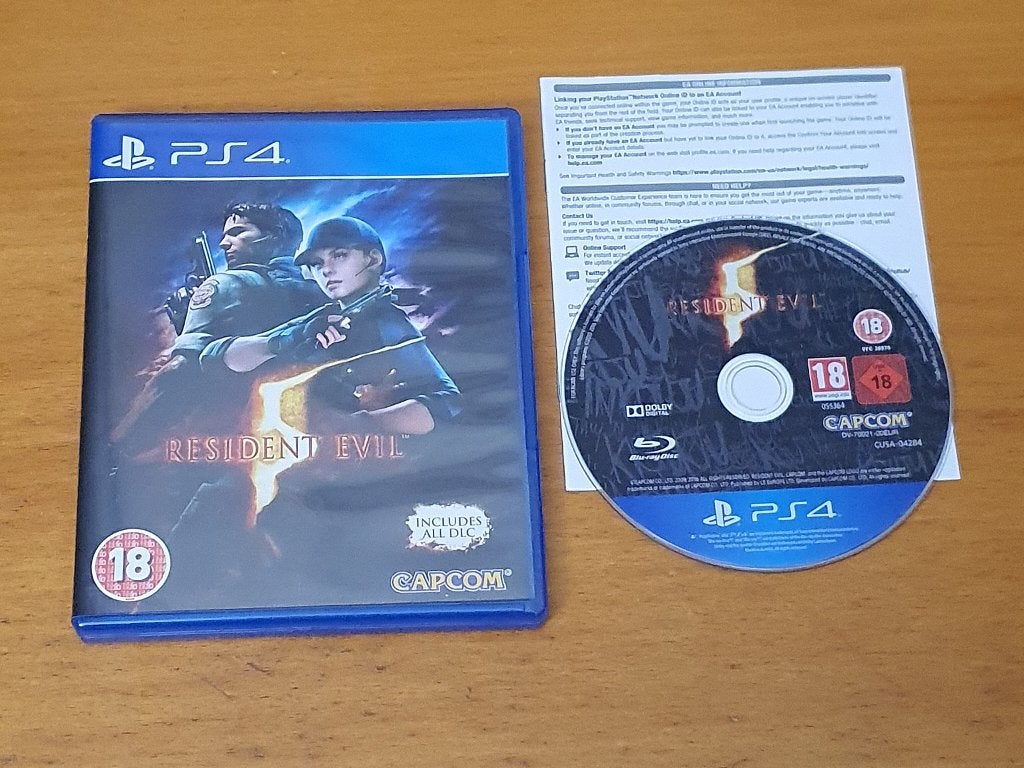 PS4 | Resident Evil 5, Avontuur en Actie, Gebruikt, Vanaf 18 jaar, 1 speler