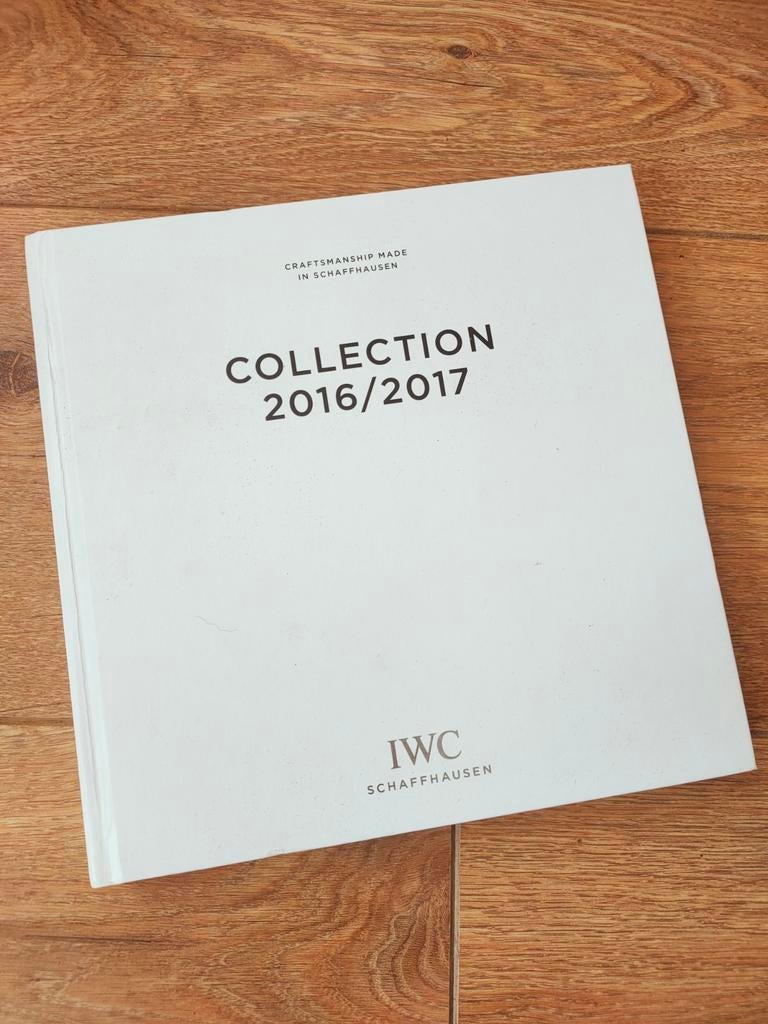 IWC Schaffhausen Collectieboek 2016/2017, Ophalen of Verzenden