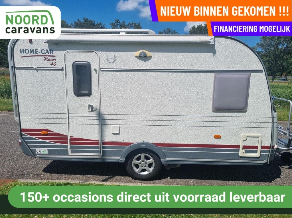 Home-car RACER 40 FRANSBED + MOVER + VOORTENT + EINDKEUKEN, Bedrijf, 750 - 1000 kg, 6 tot 7 meter, Tot en met 4