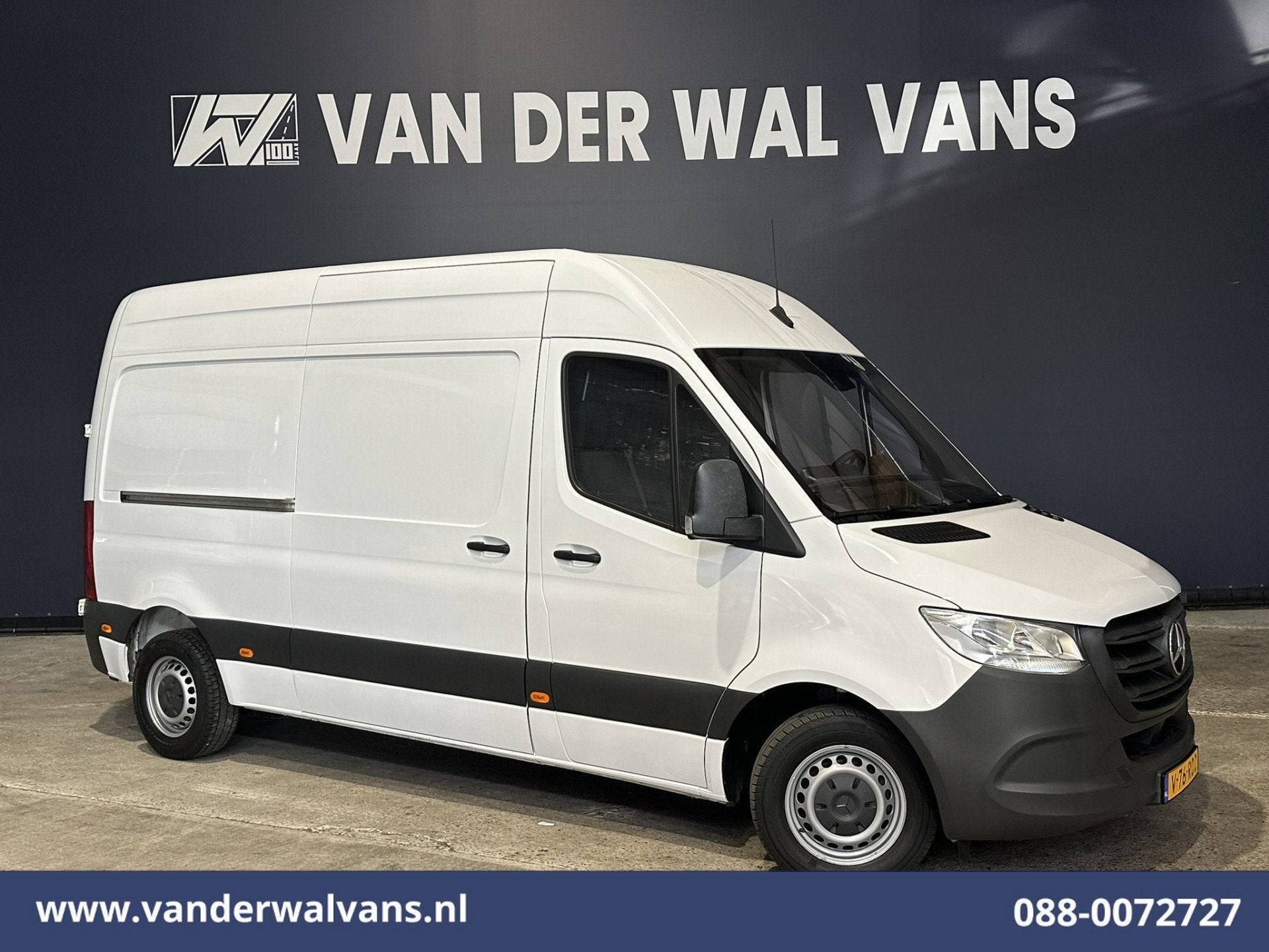 Mercedes-Benz Sprinter 214 CDI 143pk L2H2 Euro6 Airco | Came, Gebruikt, 2000 kg, Wit, Mercedes-Benz