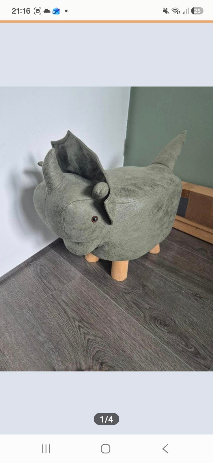 Dieren kinder kruk nieuwstaat, Ophalen, Zo goed als nieuw