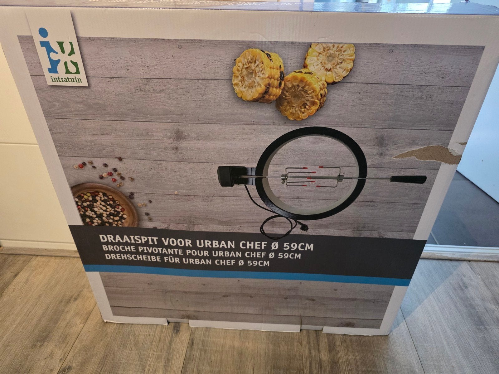 Tekoop Intratuin Draaispit voor Urban Chef Ø 59cm - Nieuw, Ophalen of Verzenden, Nieuw, Intratuin