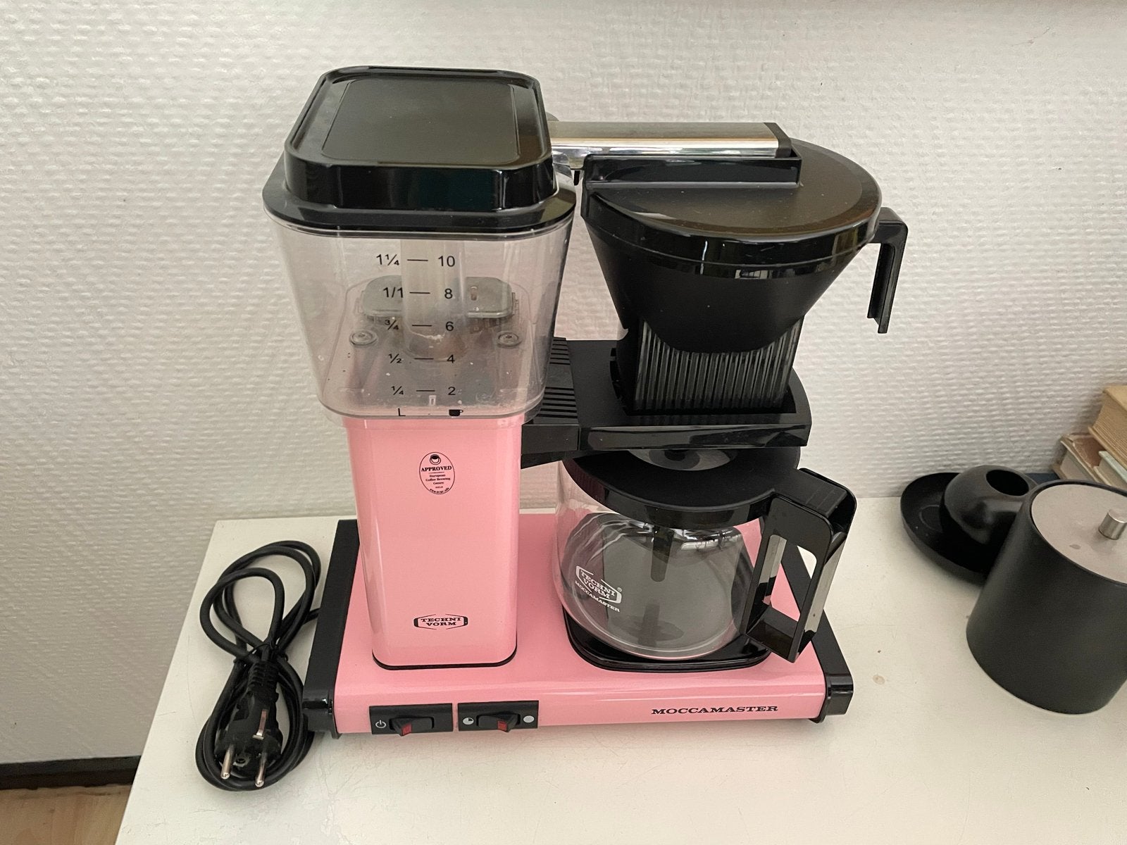 Technivorm Moccamaster koffiezetapparaat - Zo goed als nieuw, 10 kopjes of meer, Koffiemachine, Gemalen koffie, Ophalen of Verzenden