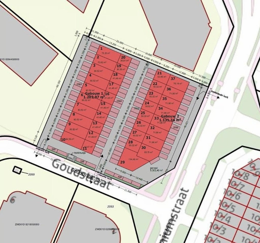 Uniek bedrijfspand. Hoekpand, mooie zicht locatie, nieuwbouw, 171 m², Huur, Bedrijfsruimte