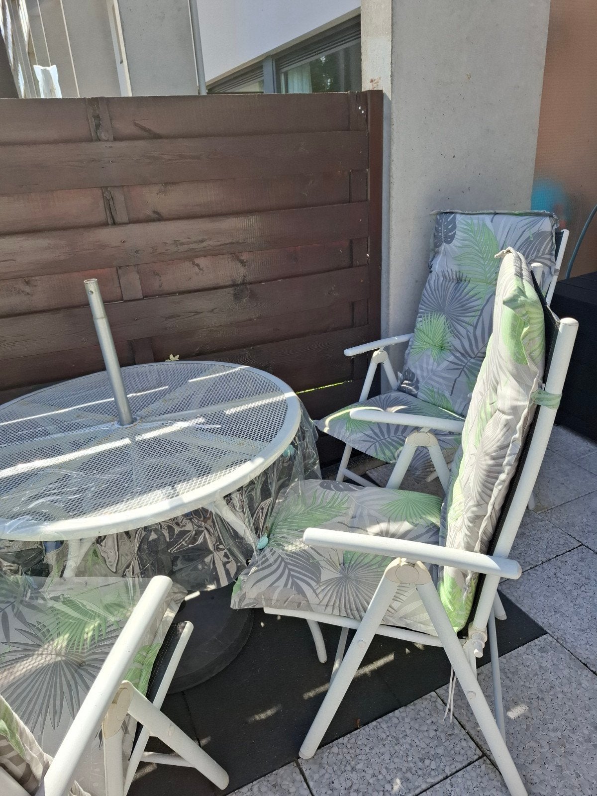 tuin eethoek, Ophalen, Gebruikt