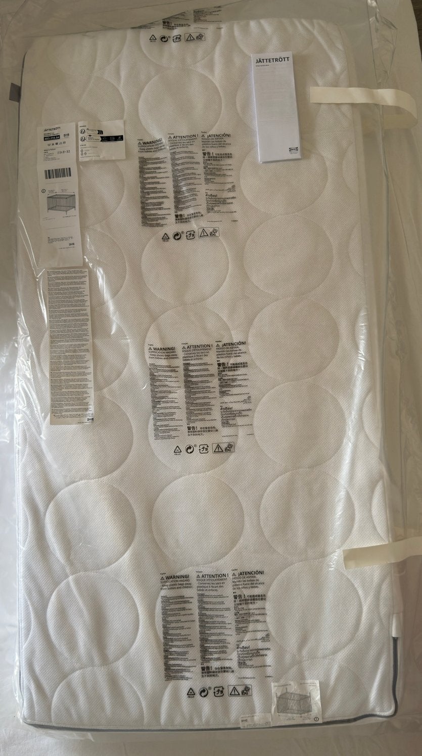 JÄTTETRÖTT matras voor ledikant 60x120 cm, Huis en Inrichting, Slaapkamer | Matrassen en Bedbodems, Ophalen, 190 cm of minder
