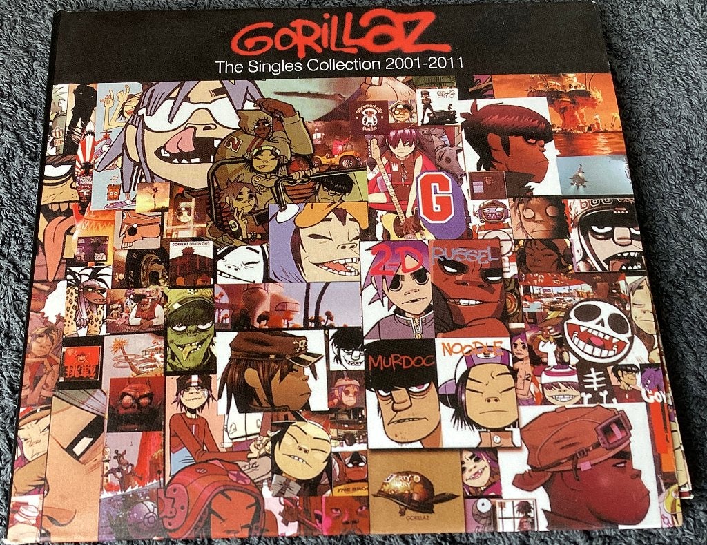 Gorillaz – The Singles Collection 2001-2011 CD + DVD, Ophalen of Verzenden, Gebruikt, Alternative