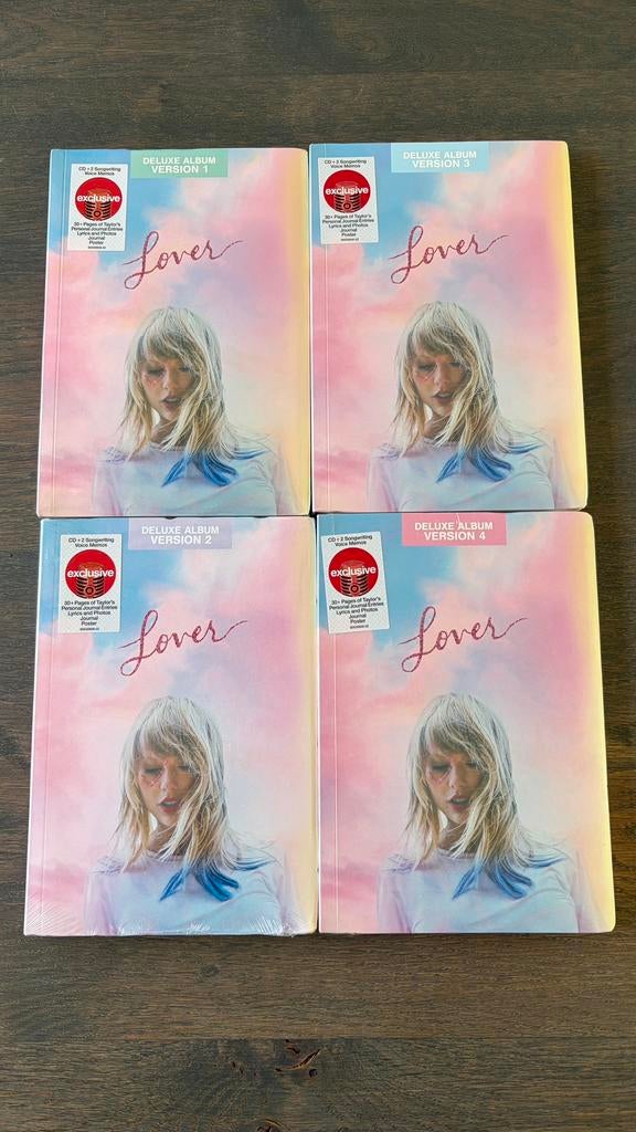 Lover deluxe album journals - complete set sealed, Cd's en Dvd's, Cd's | Pop, Nieuw in verpakking, Ophalen of Verzenden