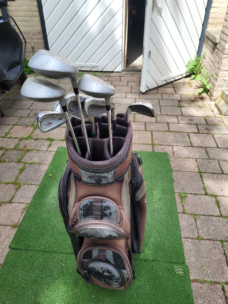 Golfset met tas – TaylorMade-Wilson-Dunlop – voor beginners, Ophalen, Gebruikt, Set, Overige merken