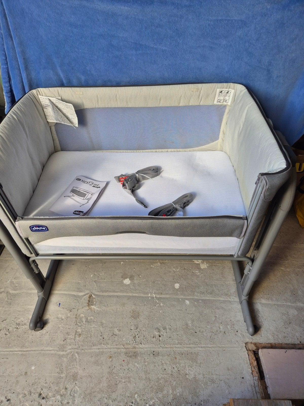 Chicco Next2Me Magic Co-Sleeper Wieg, Ophalen, Gebruikt, Reisbedje