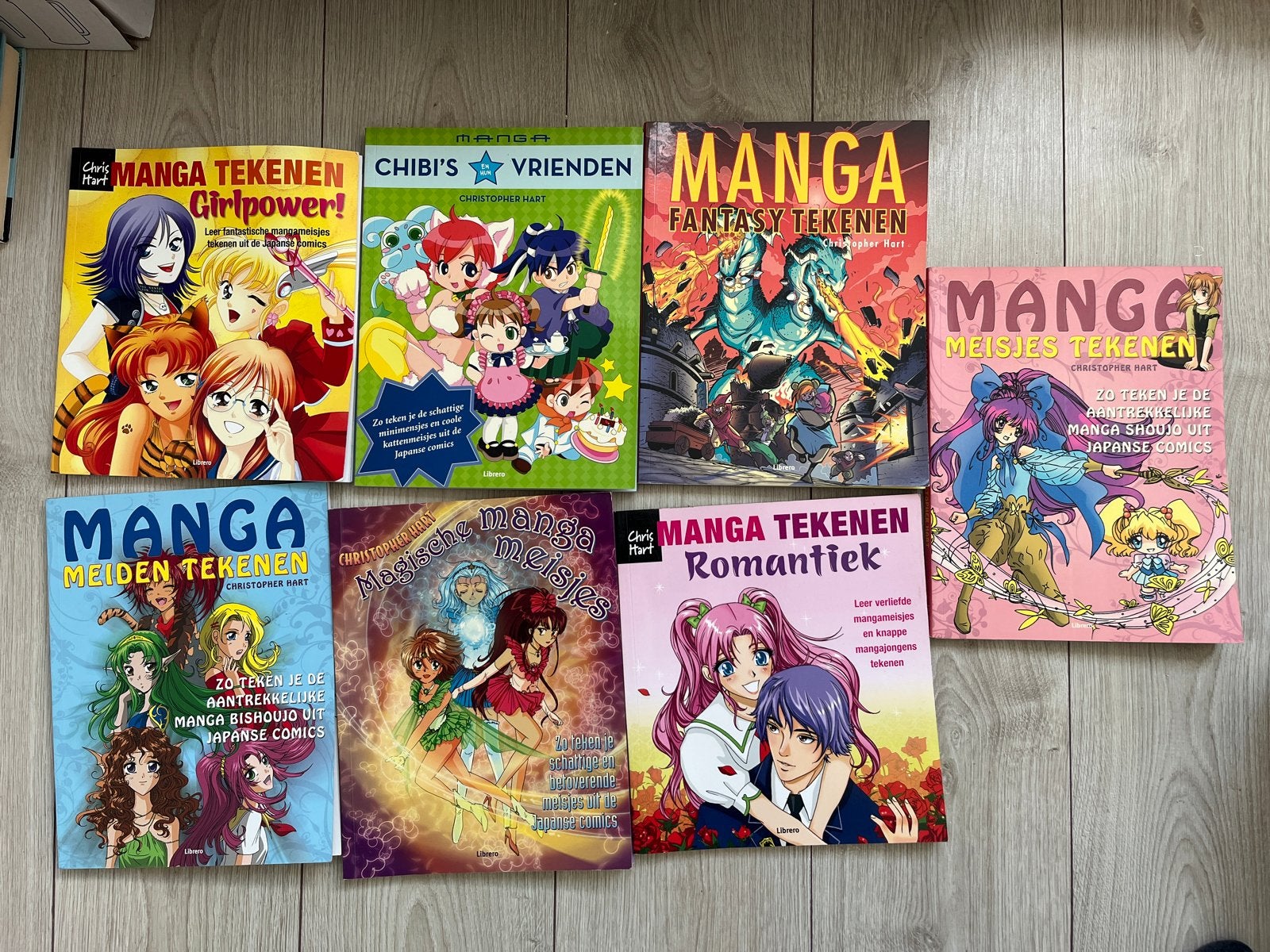 Manga Tekenboeken Christopher Hart - Diverse Titels, Boeken, Stripboeken, Meerdere stripboeken, Ophalen, Gelezen