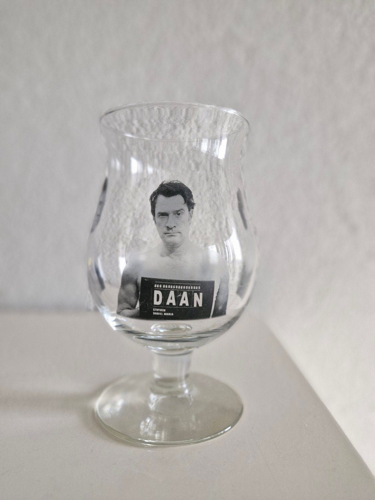 Duvel glas Daan, Antiek en Kunst, Ophalen of Verzenden