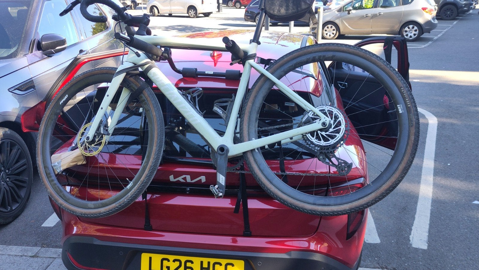 Fietsdrager achterklep, Fietsen en Brommers, Ophalen, Gebruikt