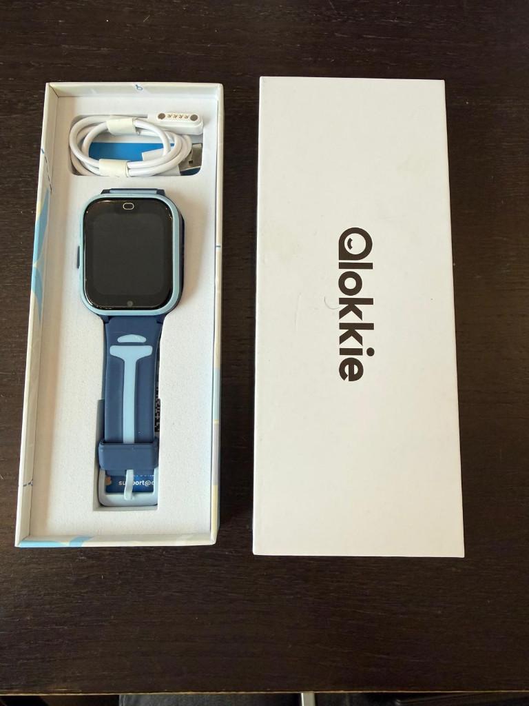 Qlokkie Kiddo Next Blauw GPS Horloge voor kinderen, Blauw, Ophalen of Verzenden, Zo goed als nieuw, GPS