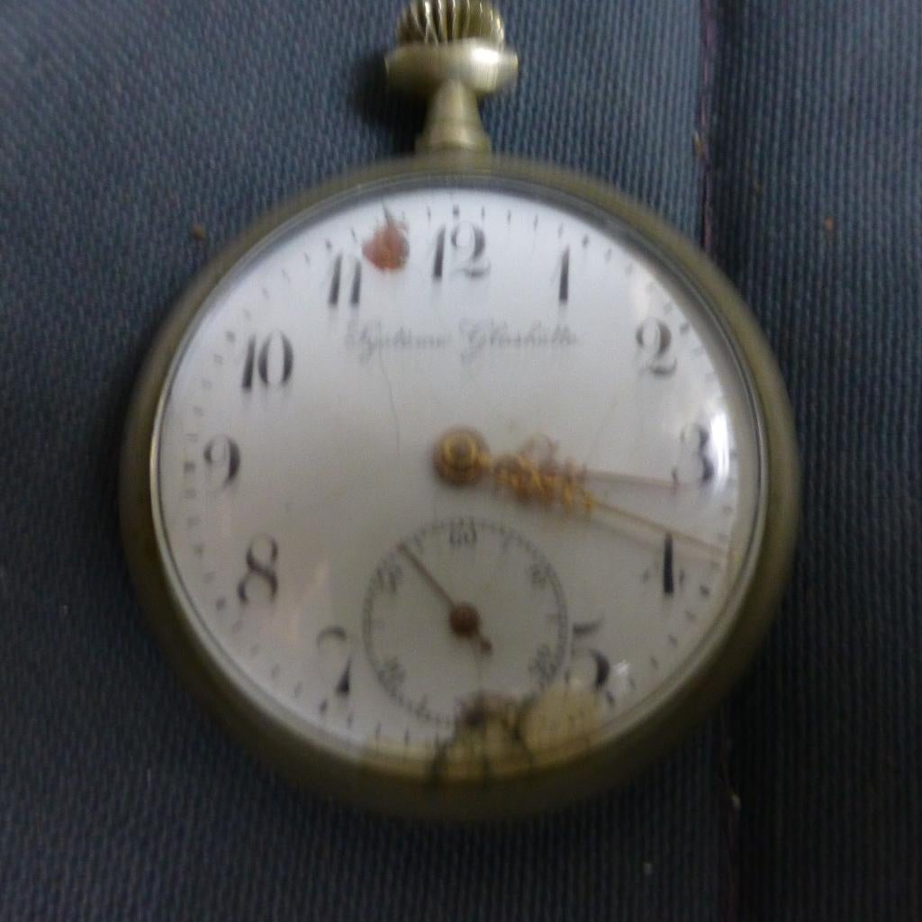 Zakhorloge van zilver, Overige merken, Zakhorloge, 1900 tot 1930, Ophalen of Verzenden