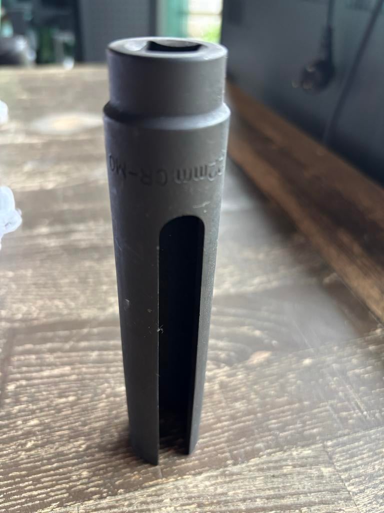 22mm CR-MO Lambdasonde Dop Sleutel lang, Ophalen of Verzenden, Zo goed als nieuw