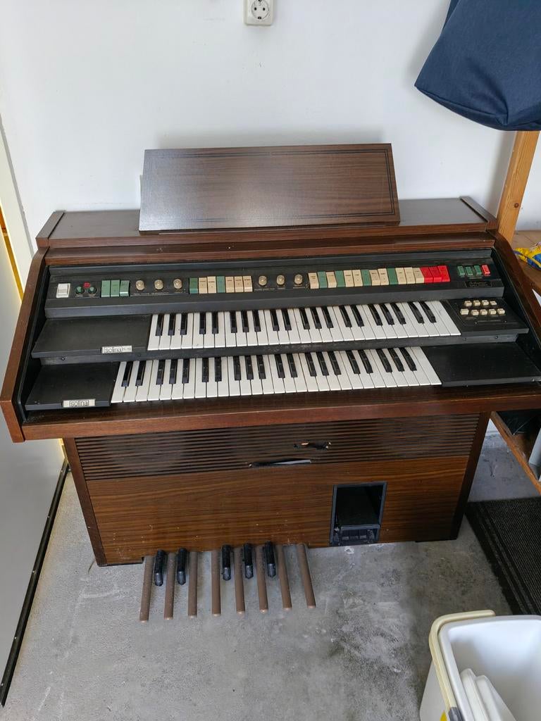 Elektrisch orgel Schumer Orbitone - Vintage, Muziek en Instrumenten, Orgels, Ophalen, Gebruikt, 2 klavieren, Orgel