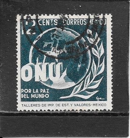 Mexico Verenigde Naties, Ophalen of Verzenden, Gestempeld, Midden-Amerika