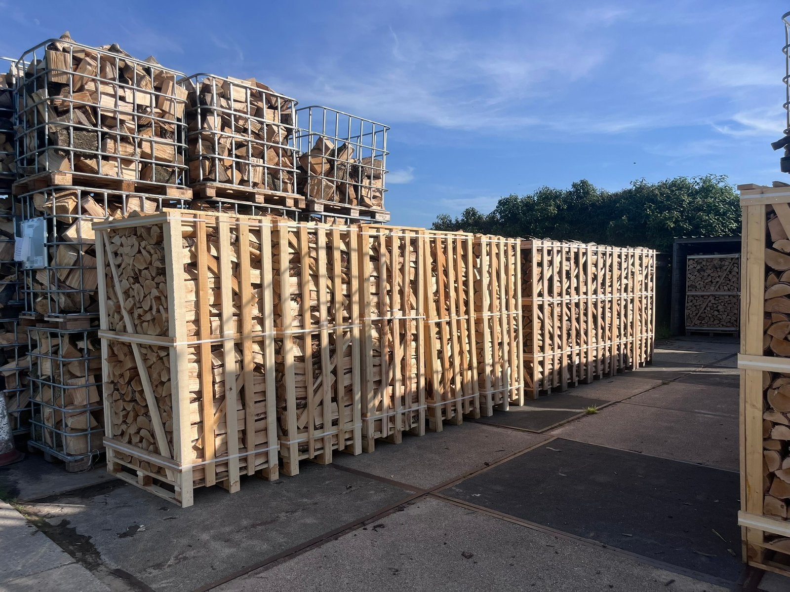 Goed droog berkenhout, Tuin en Terras, Minder dan 3 m³, Ophalen of Verzenden