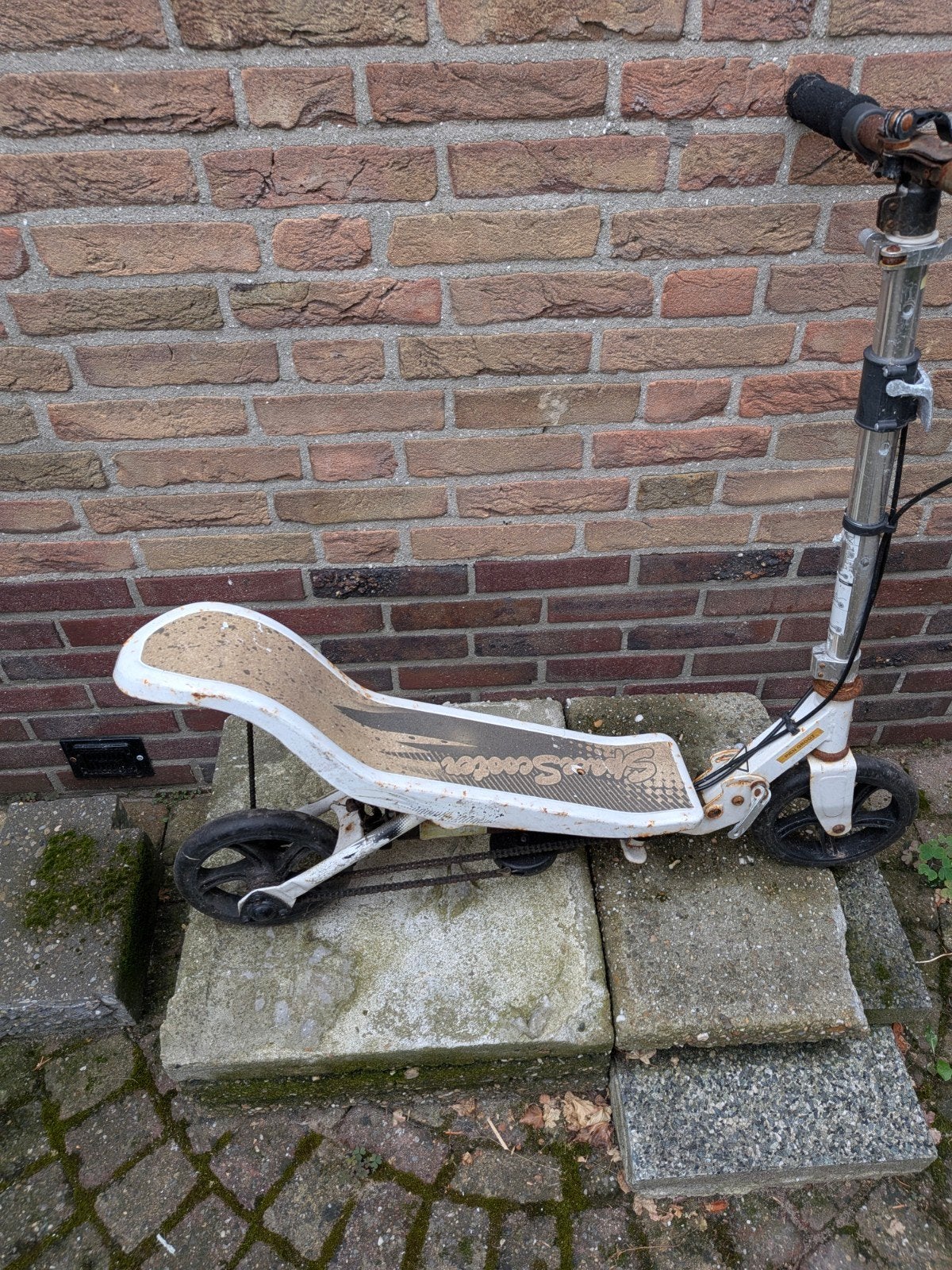 Oude Space Scooter - Opknappertje, Ophalen, Gebruikt, Gewone step, Space Scooter
