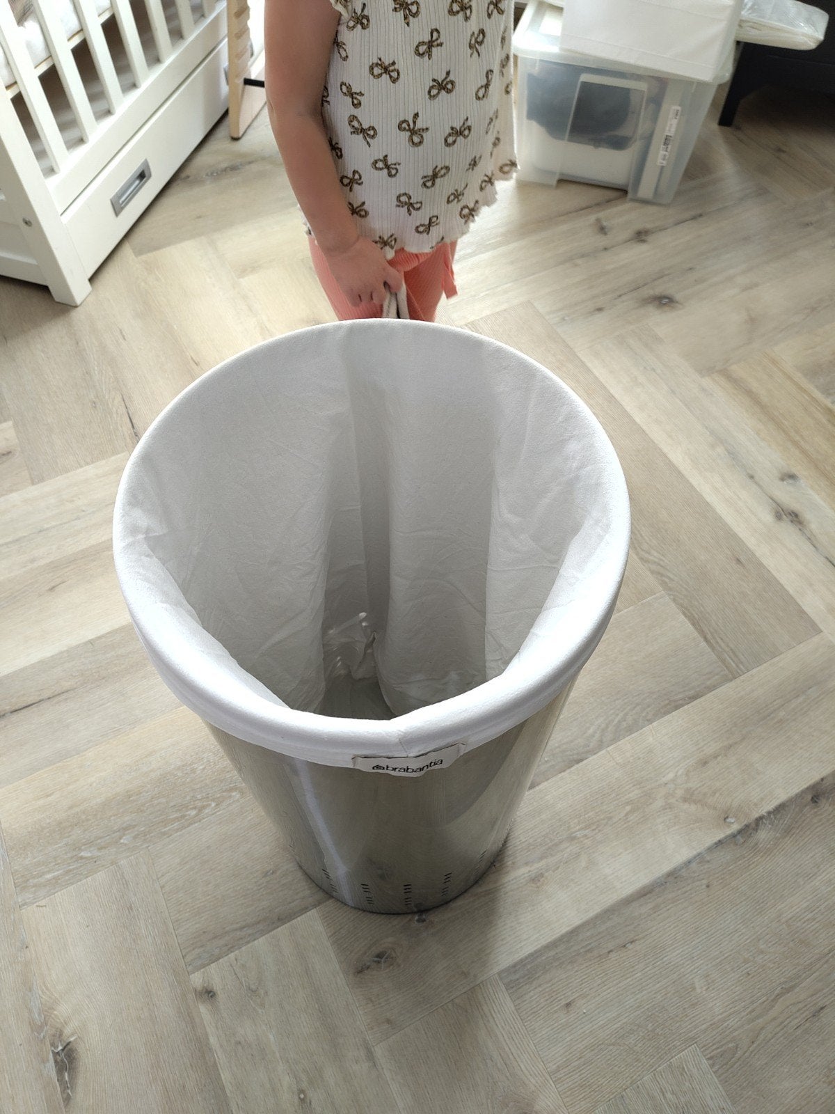 Brabantia RVS Wasbox - 45 Liter, Ophalen, 50 – 75, Gebruikt, 40 liter of meer