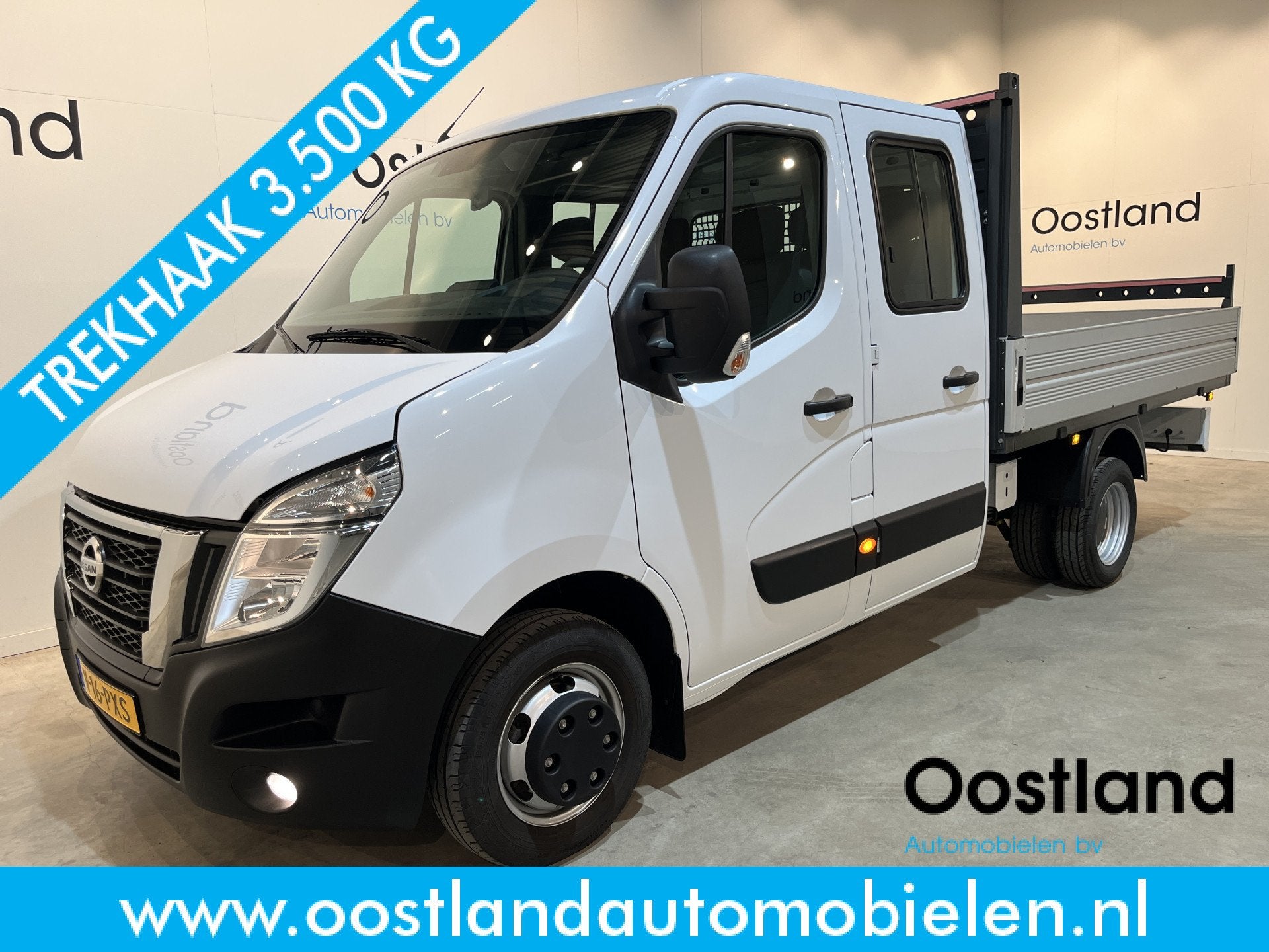 Nissan Interstar 2.3 L3 DC 145 PK / Open Laadbak / Dubbel Ca, 145 pk, Gebruikt, 4 cilinders, Met garantie (alle)