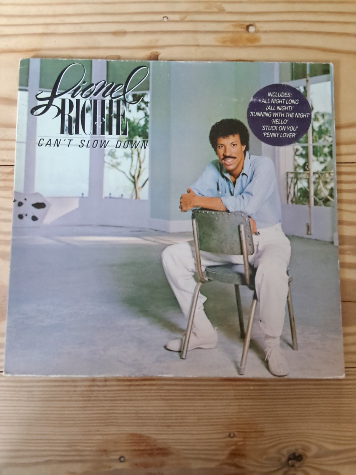 Lionel Richie - Can't Slow Down LP (Pop, Soul), LP, Gebruikt, Pop, Ophalen of Verzenden