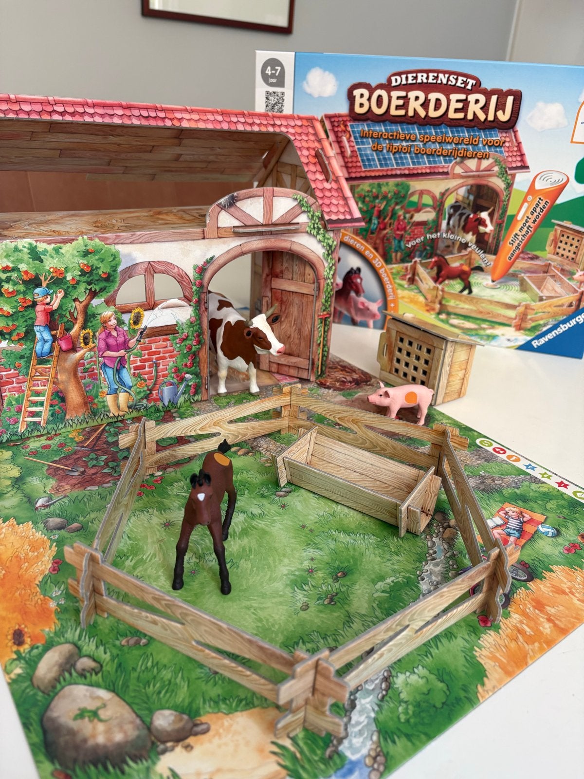 Tiptoi Dierenpret Boerderij - Compleet interactief speelwere, Kinderen en Baby's, Speelgoed | Educatief en Creatief, Ophalen of Verzenden