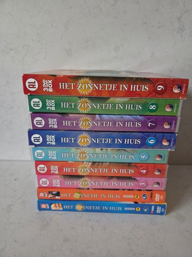 Het zonnetje in huis - Complete serie seizoen 1tm 9, Alle leeftijden, Ophalen of Verzenden, Gebruikt, Komedie