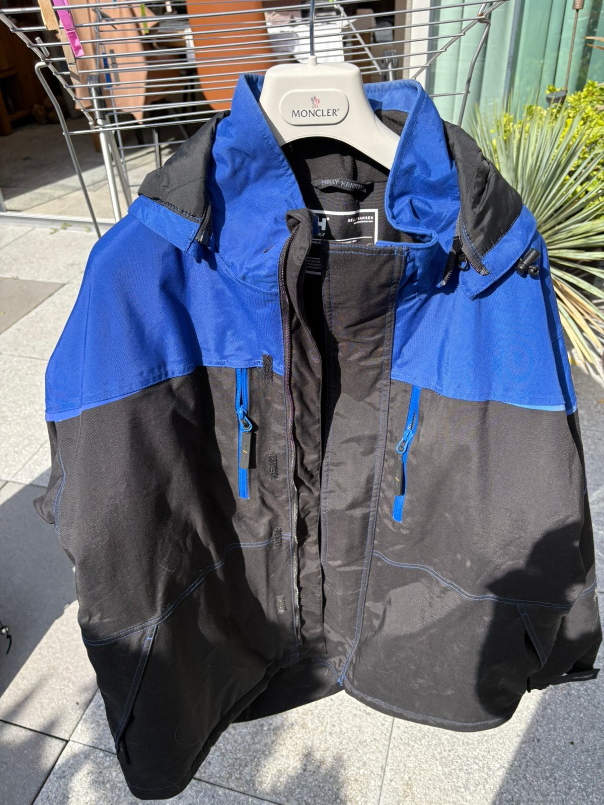 Heren jas, Ophalen of Verzenden, Zo goed als nieuw, Overige maten, Blauw