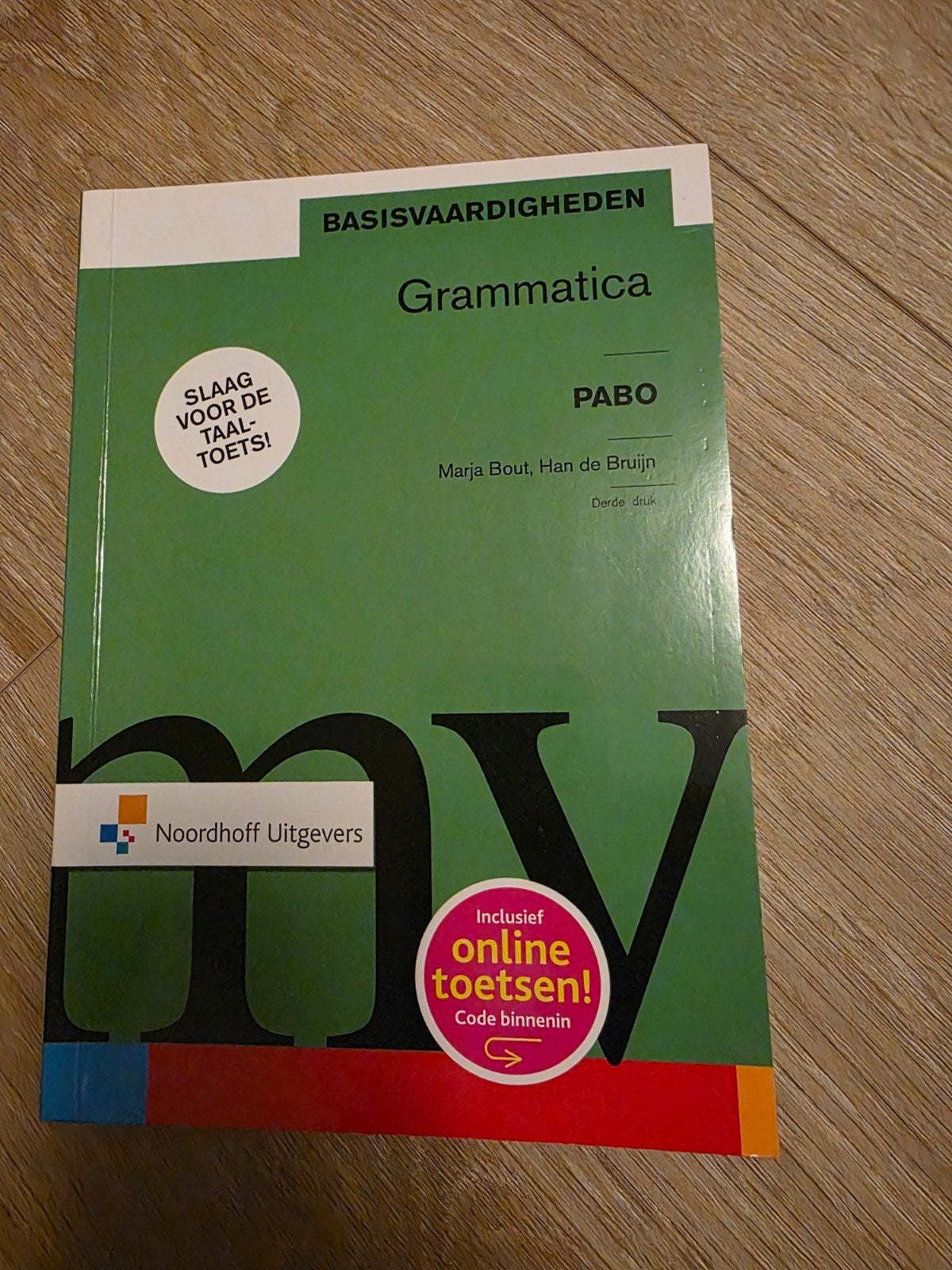 M. Bout - Basisvaardigheden grammatica, Ophalen of Verzenden, Zo goed als nieuw, M. Bout; H. de Bruijn