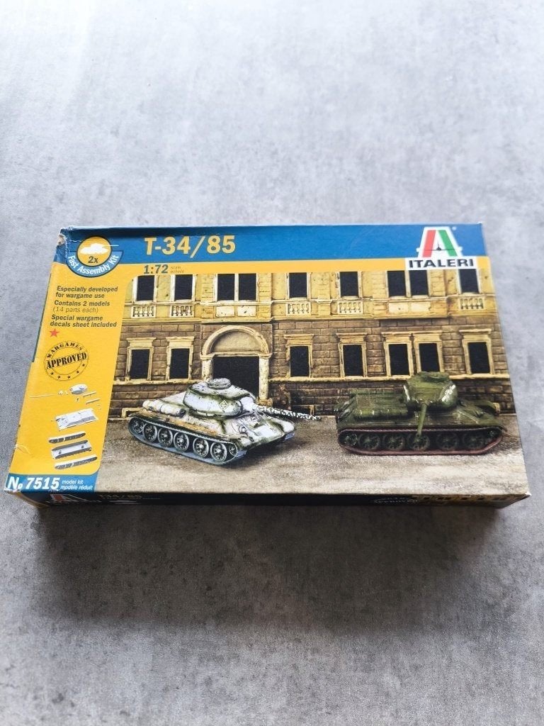 Italeri 7515 T-34/85, Italeri, Groter dan 1:32, Nieuw, Ophalen of Verzenden