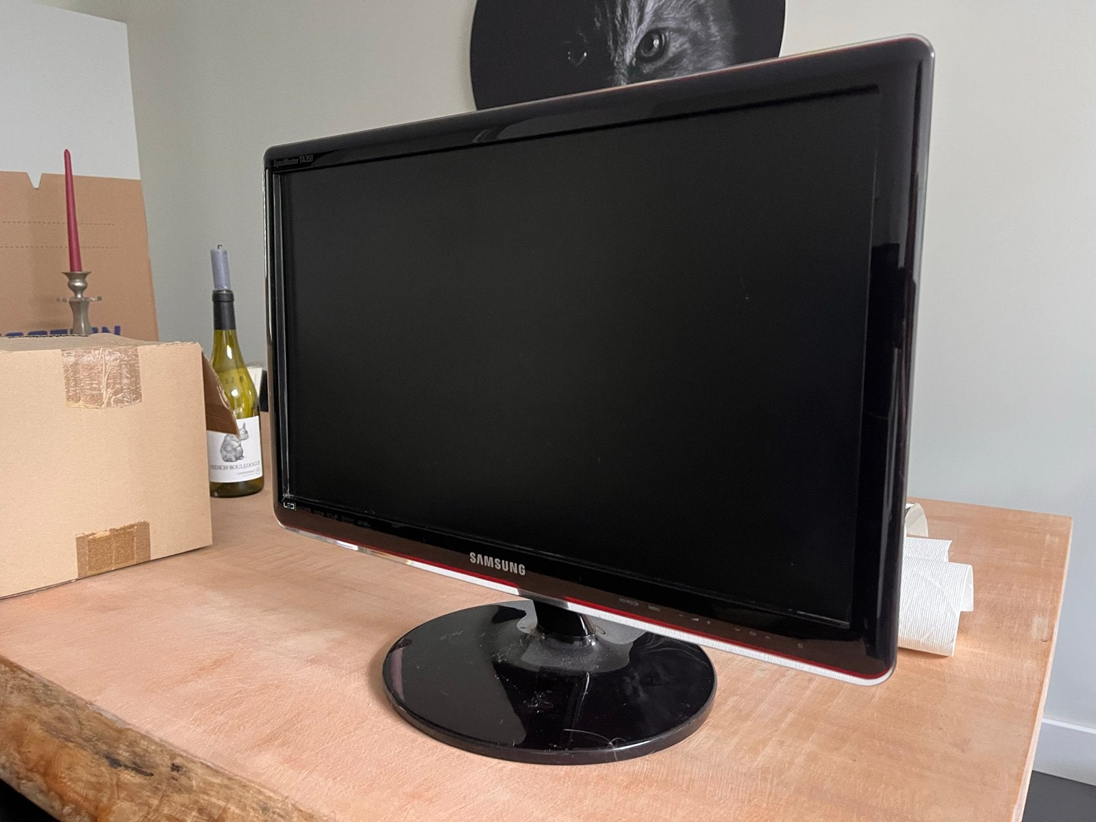 Samsung 22 inch monitor / kleine tv, Ophalen, Full HD, LED, 60 Hz of minder