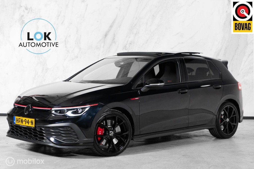 Volkswagen Golf 2.0 TSI GTI Clubsport PANO|IQLIGHT|CARPLAY|, Auto's, Volkswagen, 4 cilinders, 1984 cc, Zwart, Bedrijf