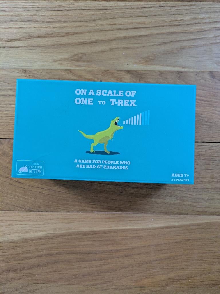 On a Scale of One to T-Rex, Vijf spelers of meer, Ophalen of Verzenden, Zo goed als nieuw, Exploding Kittens