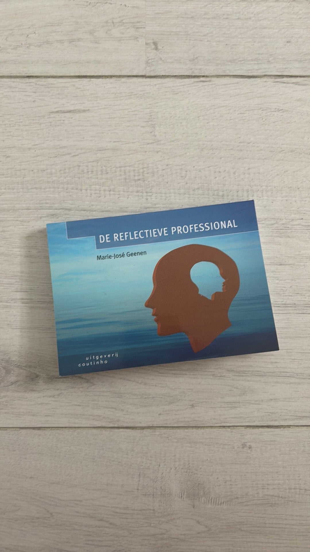 De reflectieve professional - Marie-José Geenen, Ophalen, Beta, Zo goed als nieuw, HBO