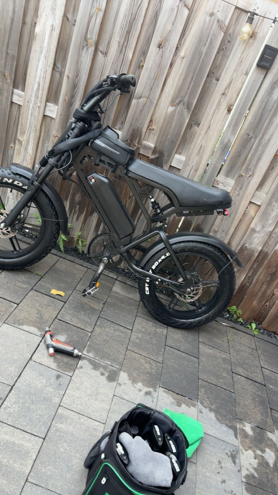 Gepimpte Fatbike - 750W motor, 45 km/u, Ophalen of Verzenden, Gebruikt, 30 tot 50 km per accu, Overige merken