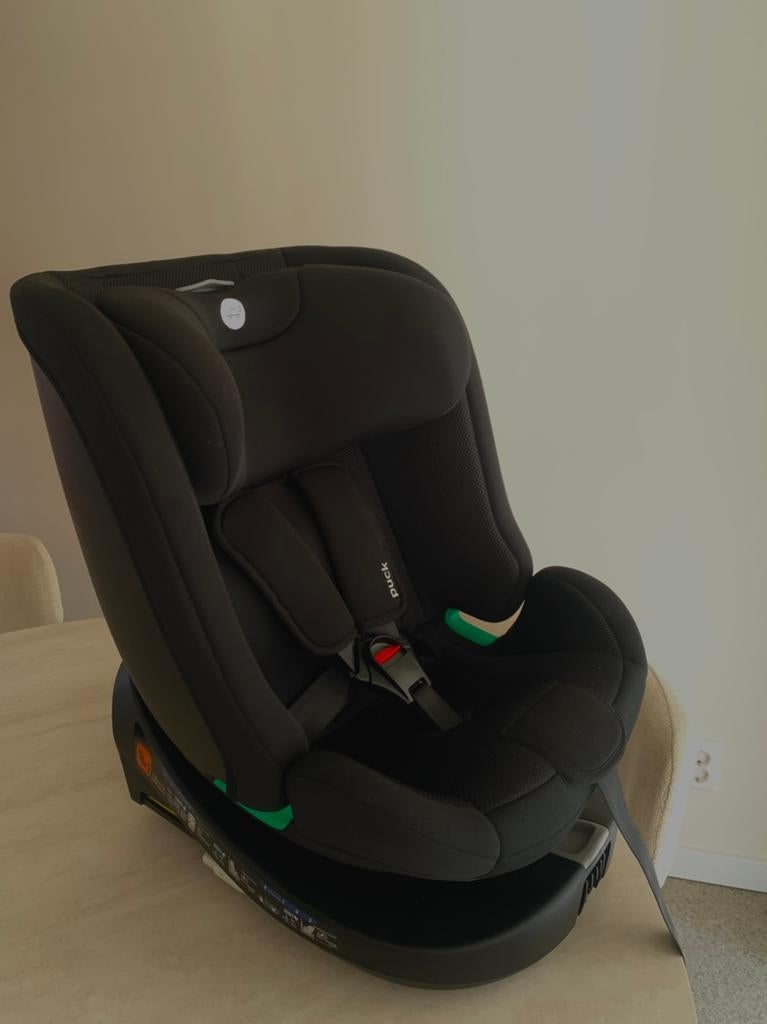 Puck autostoel zgan isofix steunpoot draait 360 graden, Ophalen, Zo goed als nieuw, Overige merken, Isofix