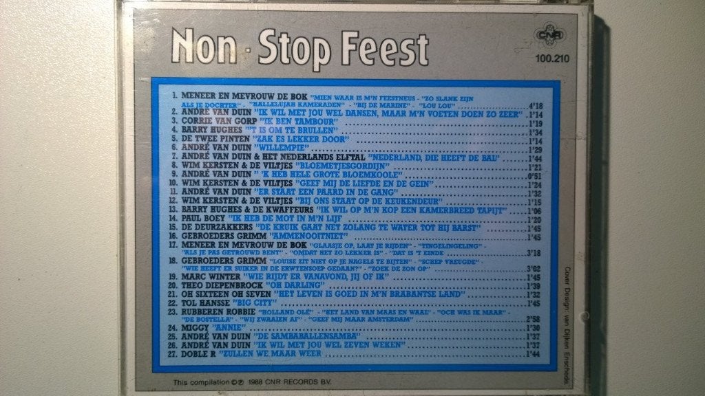 Non Stop Feest, Ophalen of Verzenden, Zo goed als nieuw, Feestmuziek, Album