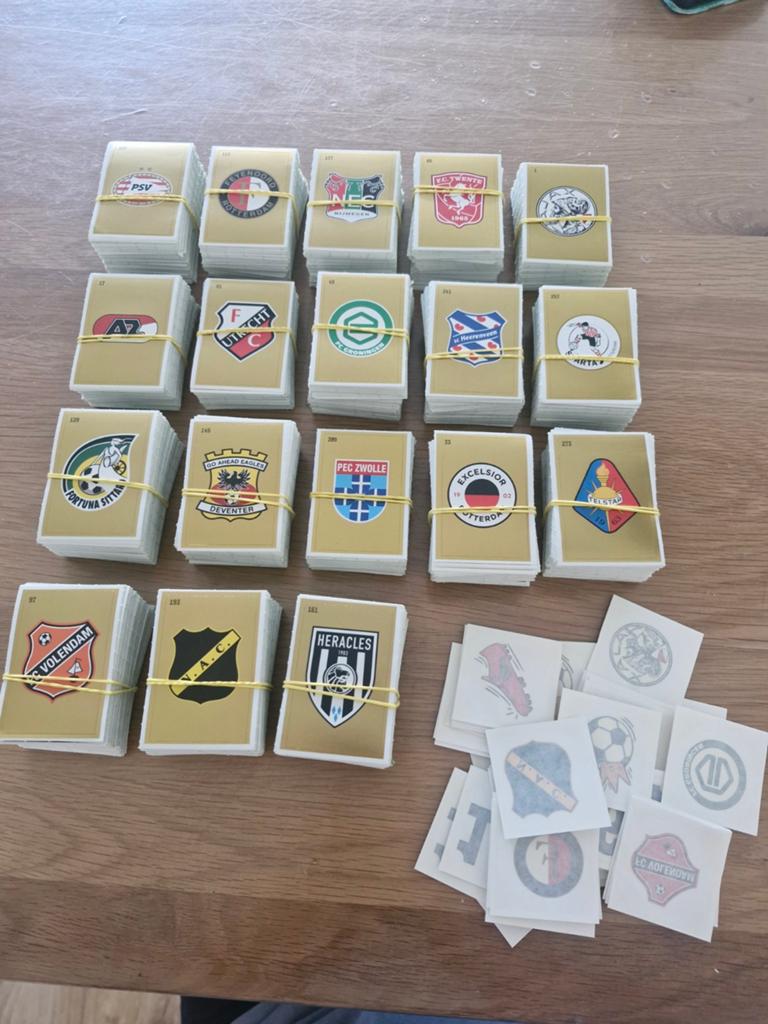 Eredivisie stickers verzamelalbum, Ophalen of Verzenden, Nieuw, Meerdere stickers