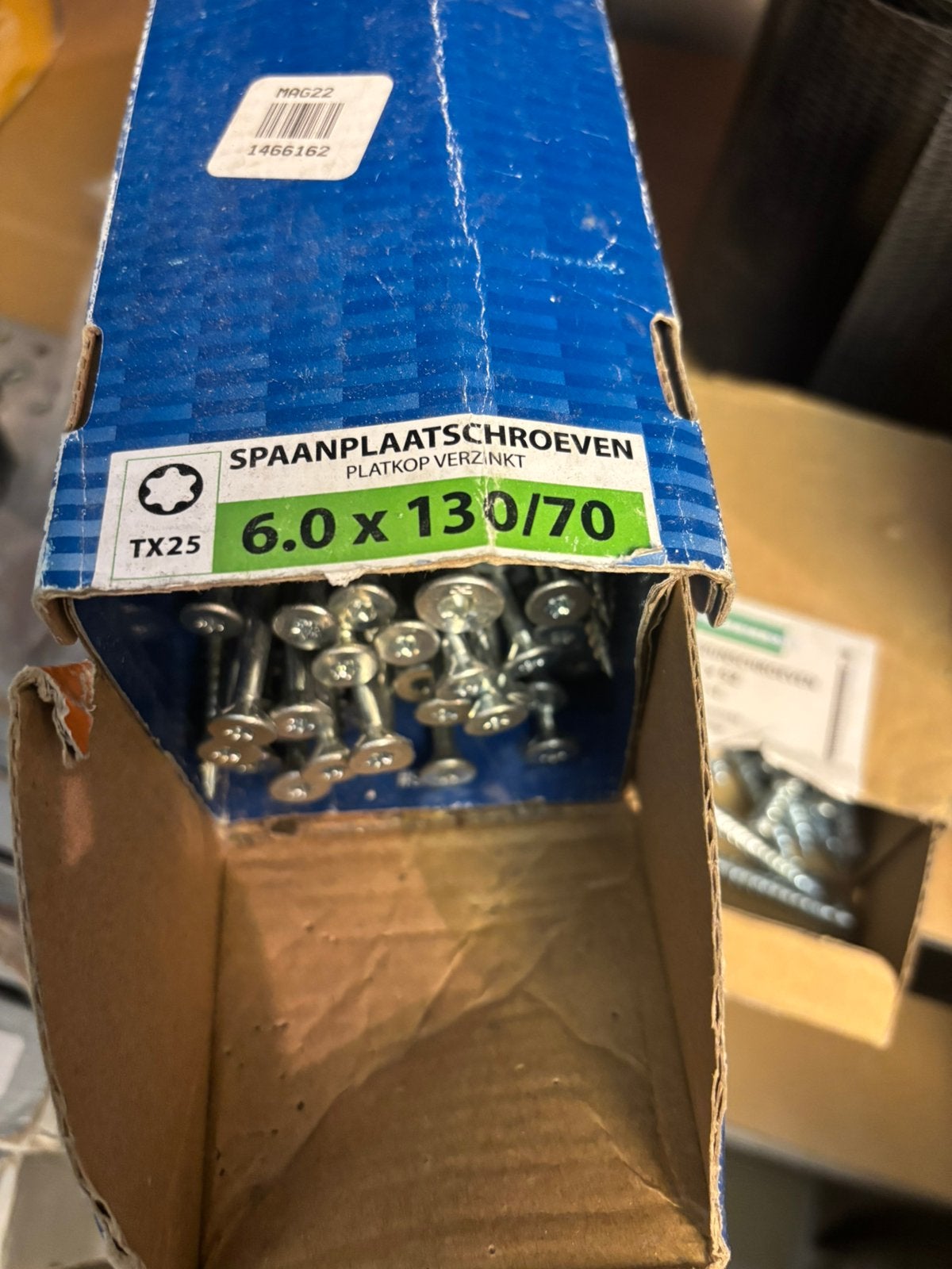 schroeven, Doe-het-zelf en Verbouw, Ophalen, Zo goed als nieuw, Minder dan 50 mm, Schroeven