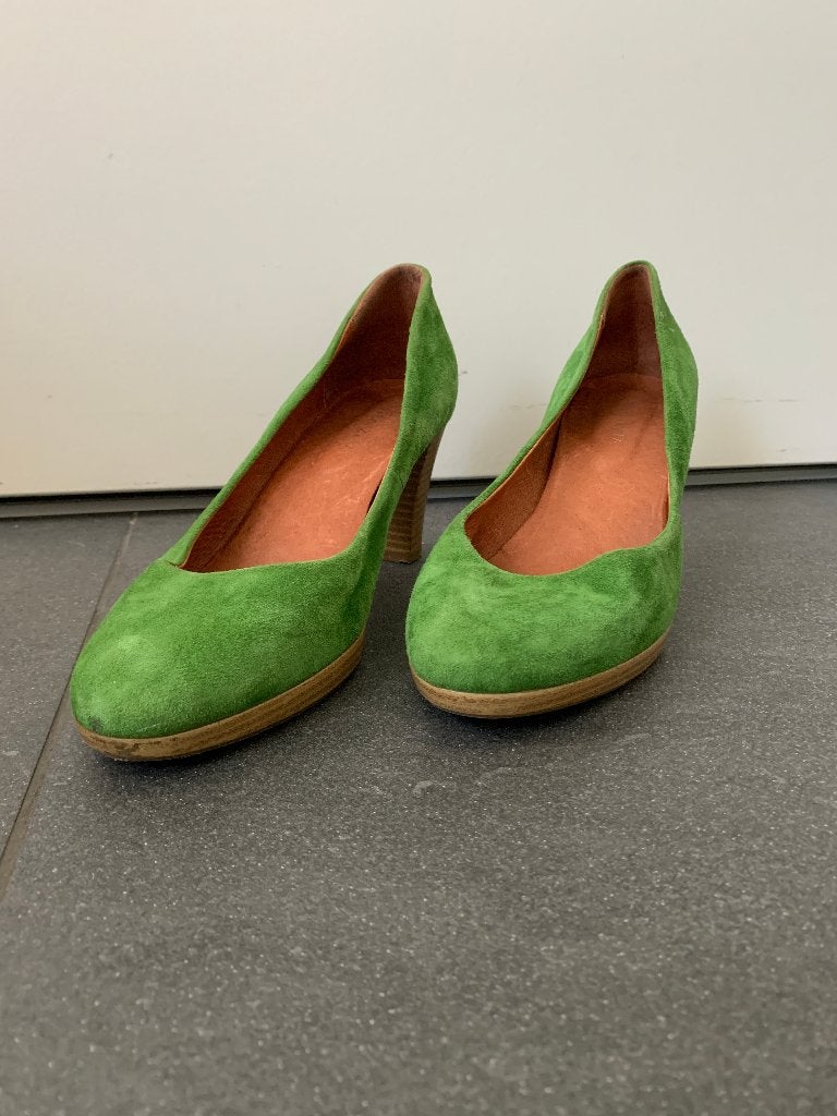 Groene Pumps - I Nev Zeta - Maat 40, Pumps, I Nev Zeta, Ophalen of Verzenden, Zo goed als nieuw