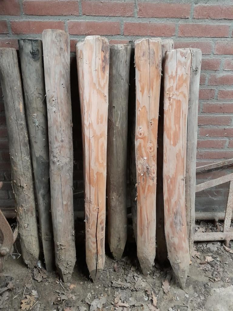 AFRASTERING PALEN, Ophalen, Zo goed als nieuw, Minder dan 180 cm, Palen