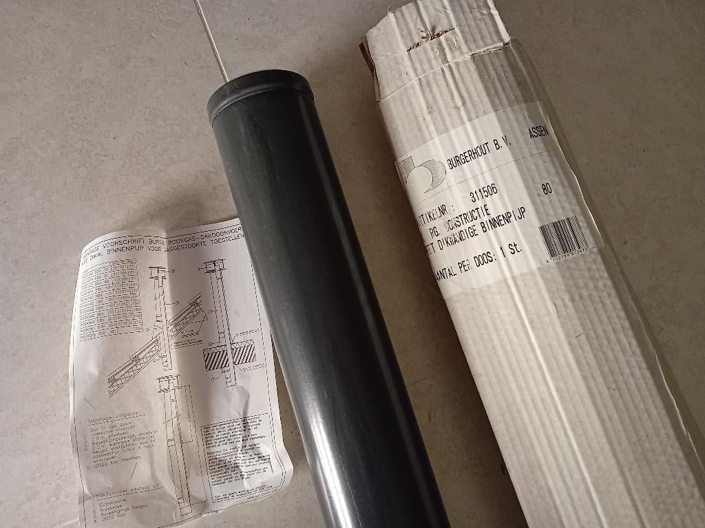 Rookgas constructie dikwandige binnenpijp ~ 8712798013477., Ophalen of Verzenden, Nieuw, Ventilator en Afzuiger