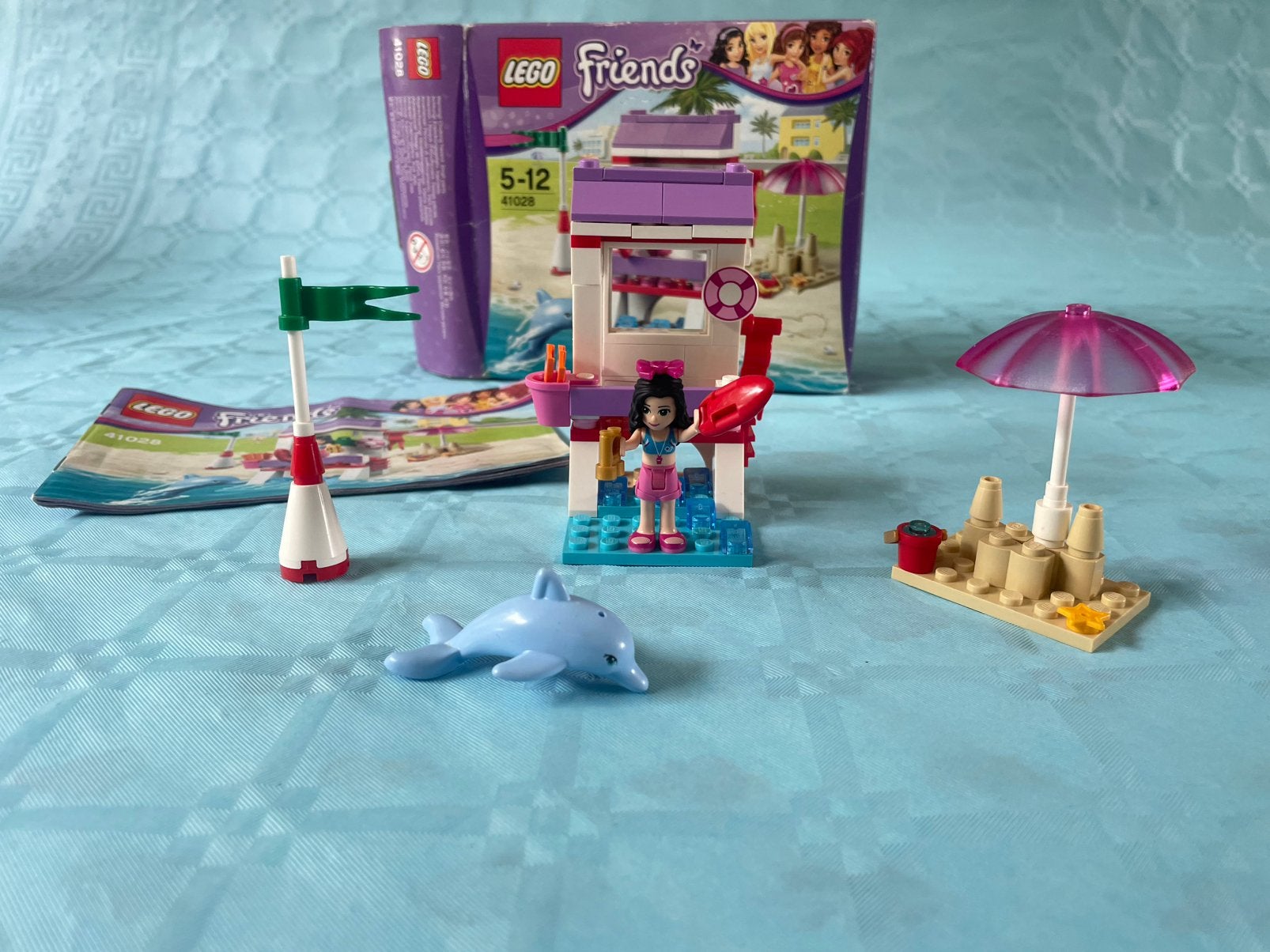 Lego Friends strand wacht (41028), Ophalen of Verzenden, Gebruikt